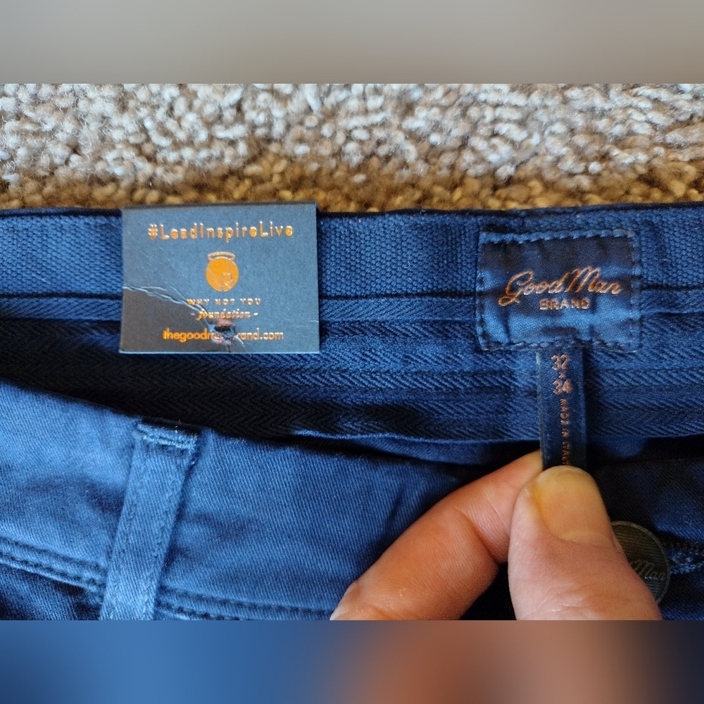 Good Man Brand 4 Way Stretch Twill Pants NWT - Picture 3 of 8